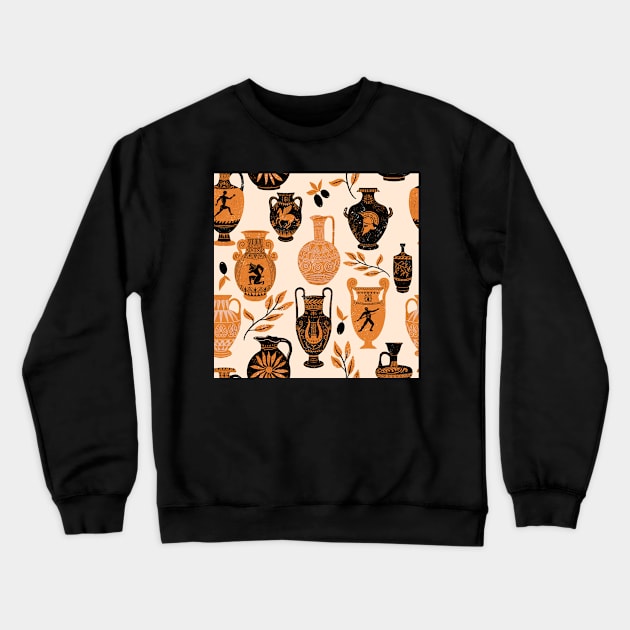 Greek mythology Crewneck Sweatshirt by Papergrape